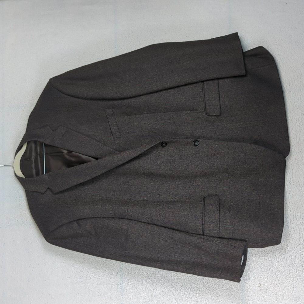 Joseph & Feiss Men's 100% Wool Gray Sports Blazer Suit‎ Jacket Size 56R